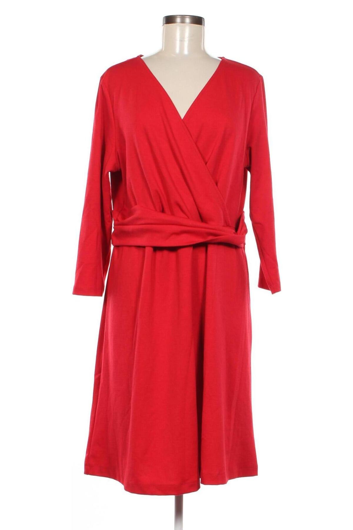 Kleid Lands' End, Größe XL, Farbe Rot, Preis 13,49 €