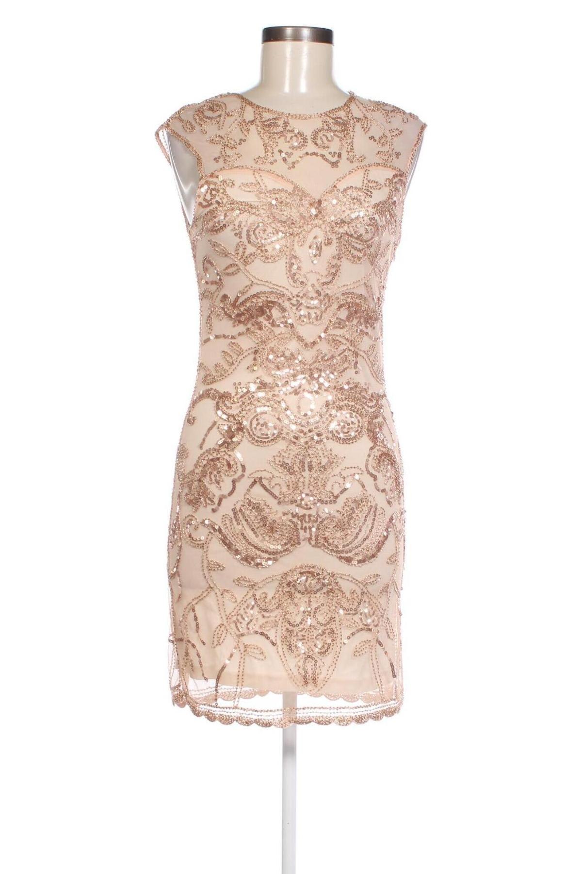 Kleid Lily Mcbee, Größe M, Farbe Beige, Preis € 14,49