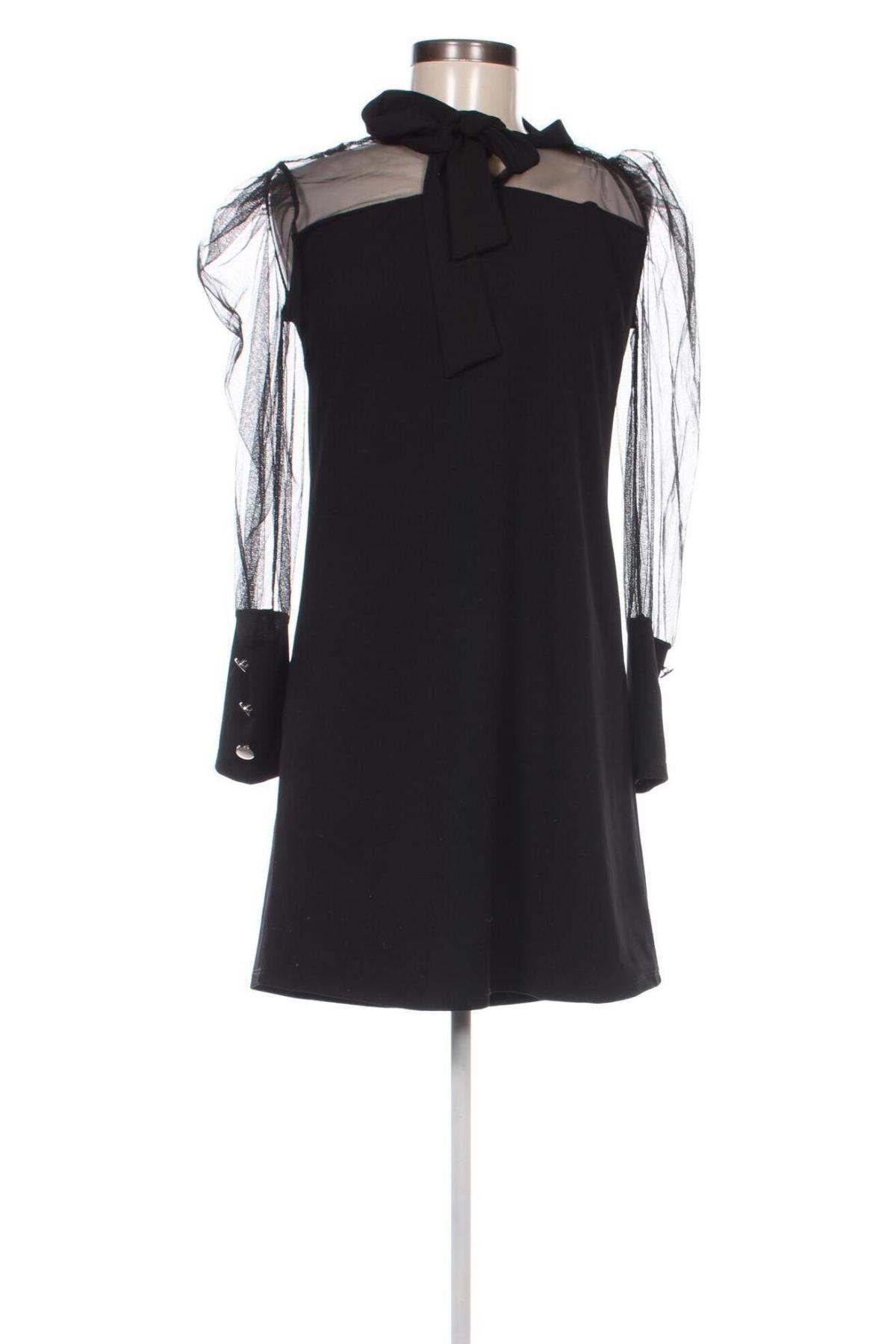 Kleid Made In Italy, Größe M, Farbe Schwarz, Preis 19,49 €