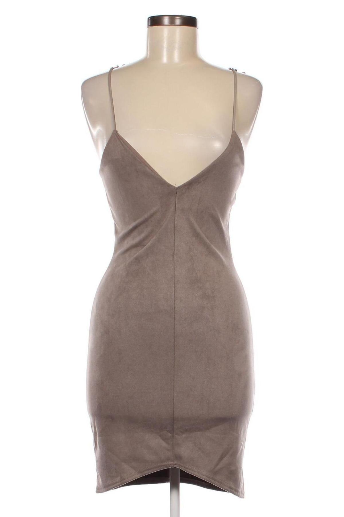 Kleid Missguided, Größe M, Farbe Beige, Preis € 10,49