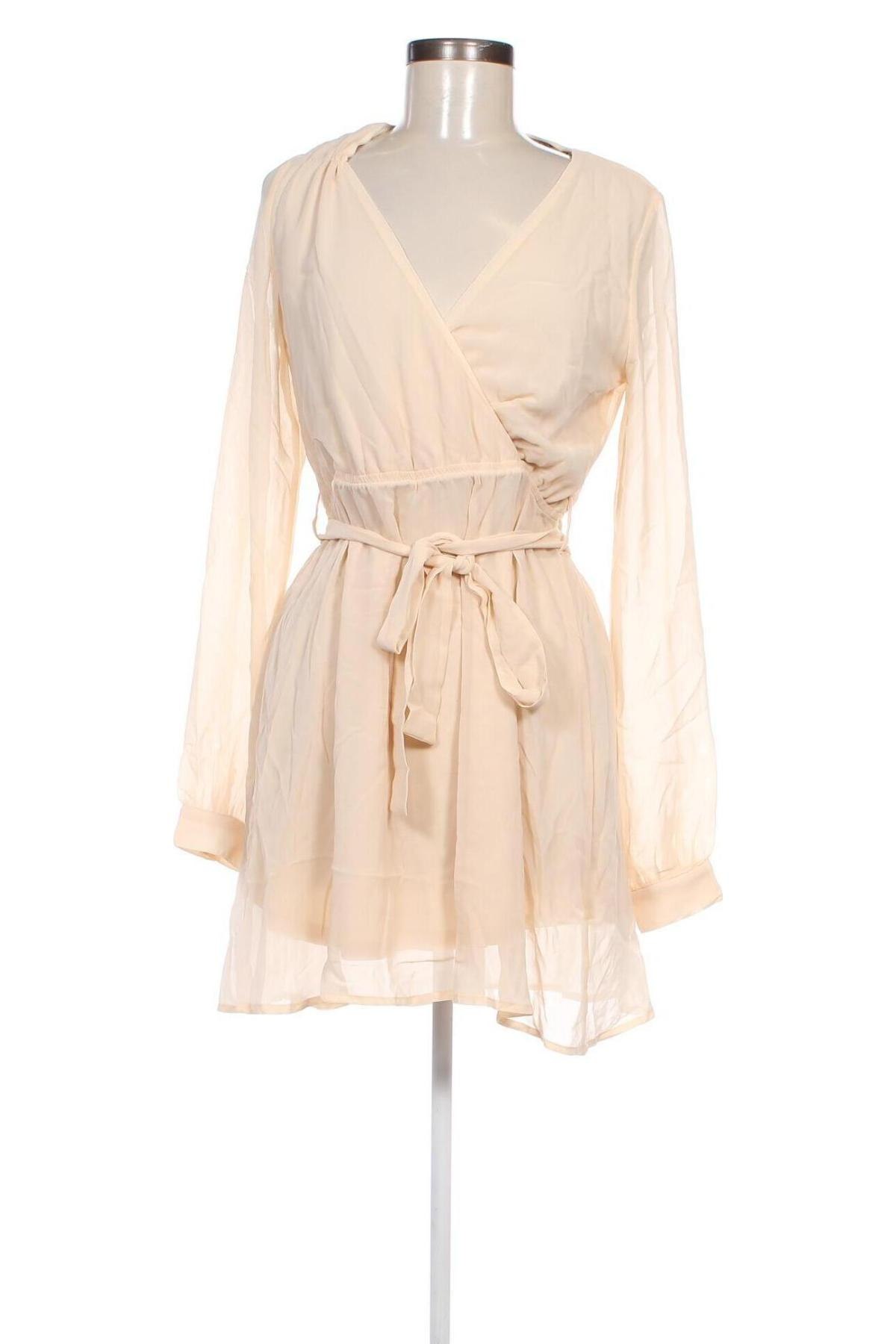 Kleid NA-KD, Größe S, Farbe Beige, Preis € 4,99