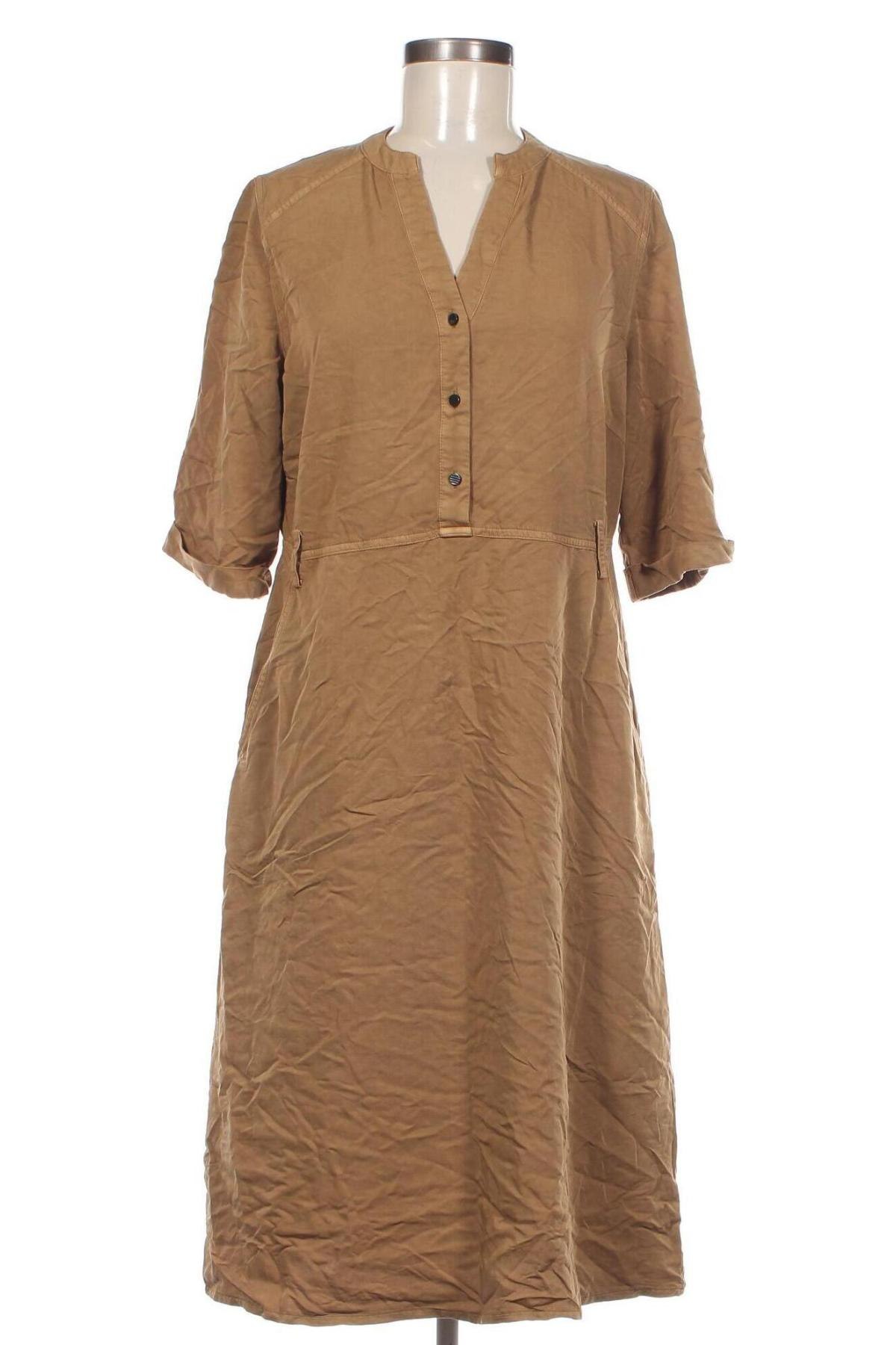 Kleid Numph, Größe M, Farbe Beige, Preis 28,99 €