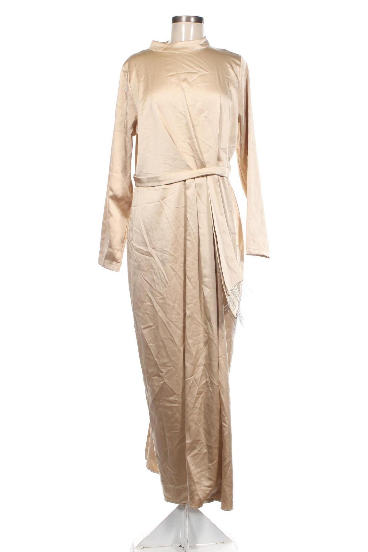 Kleid Ozduman, Größe XL, Farbe Golden, Preis 20,99 €