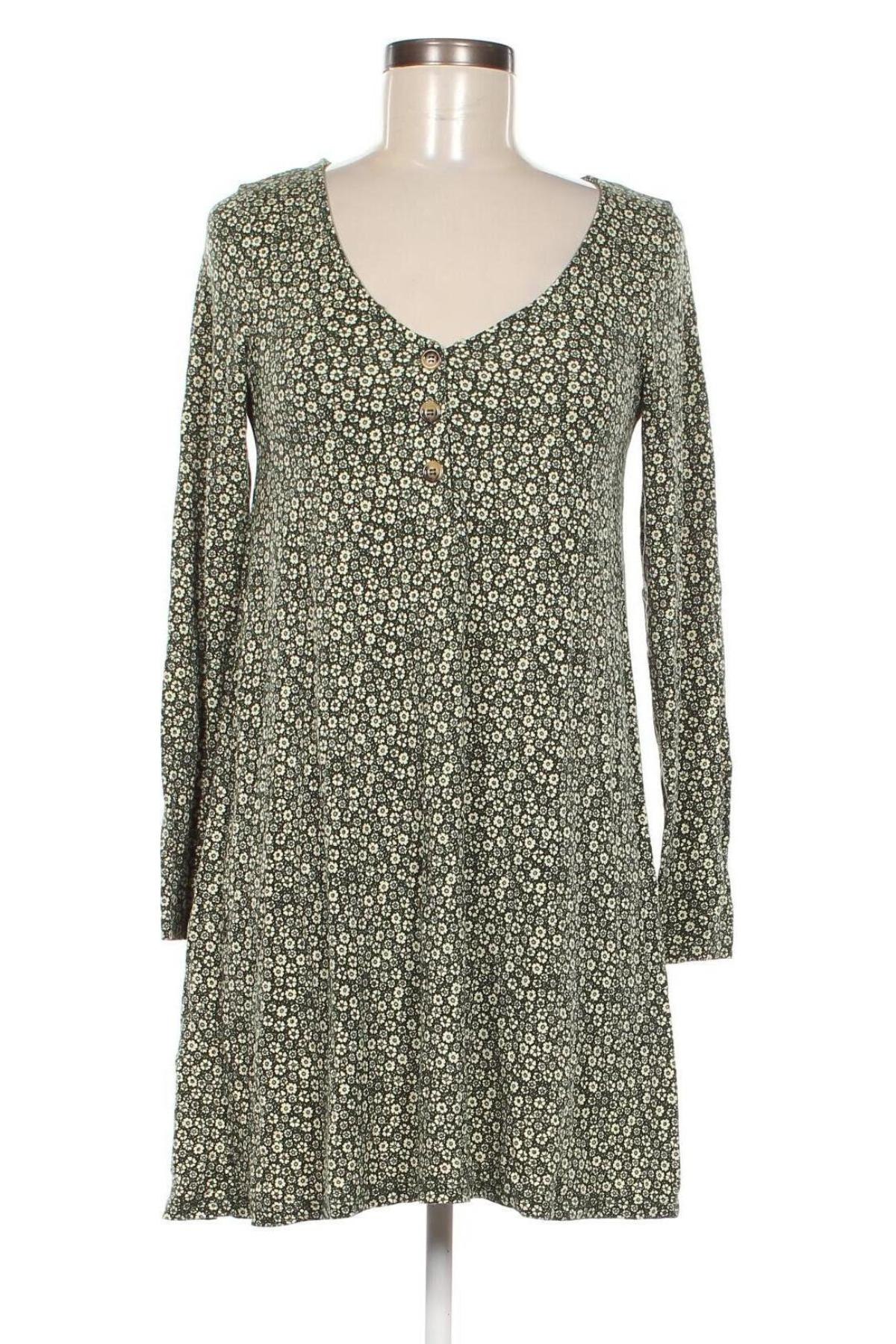 Rochie Pull&Bear, Mărime S, Culoare Verde, Preț 48,99 Lei