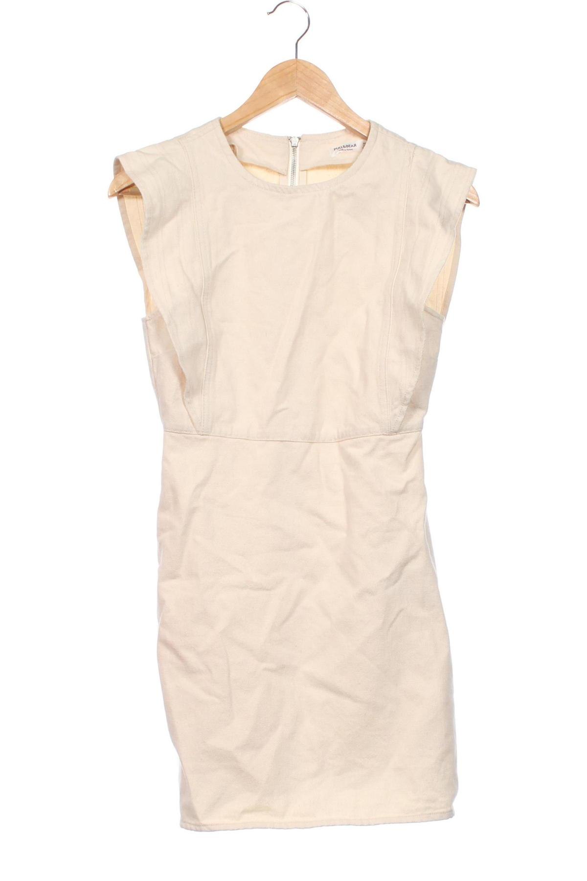 Kleid Pull&Bear, Größe S, Farbe Ecru, Preis 14,49 €