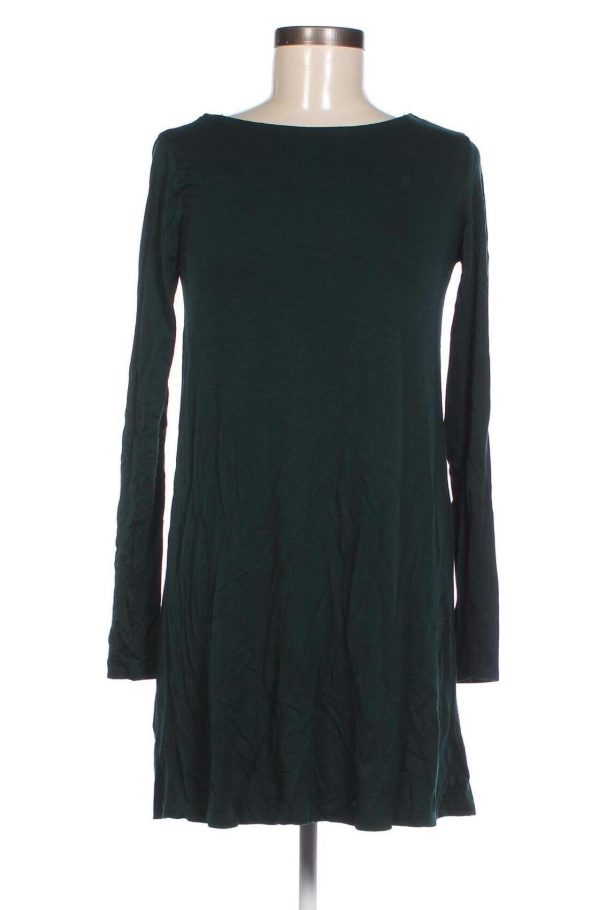 Rochie Pull&Bear, Mărime S, Culoare Verde, Preț 38,99 Lei