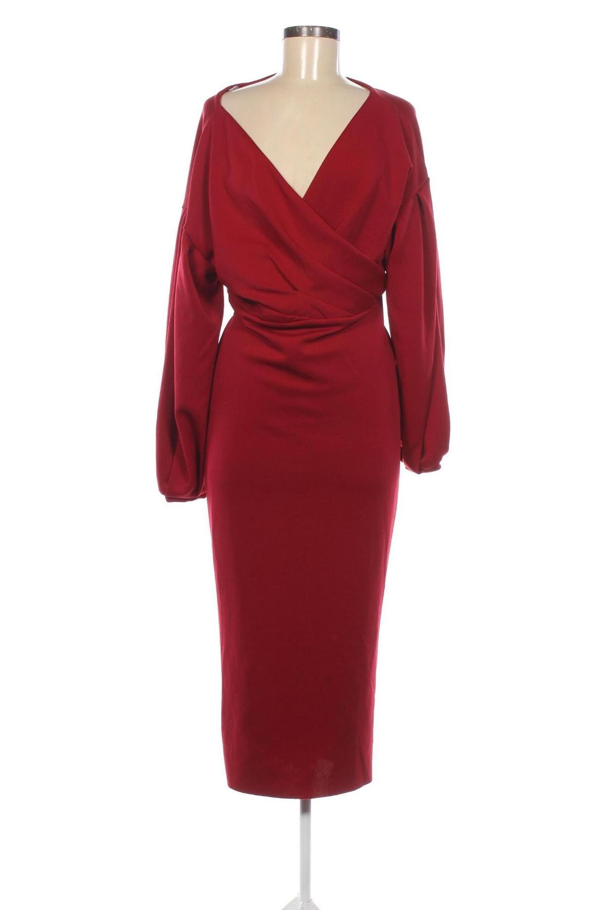 Kleid SHEIN, Größe L, Farbe Rot, Preis 14,84 €