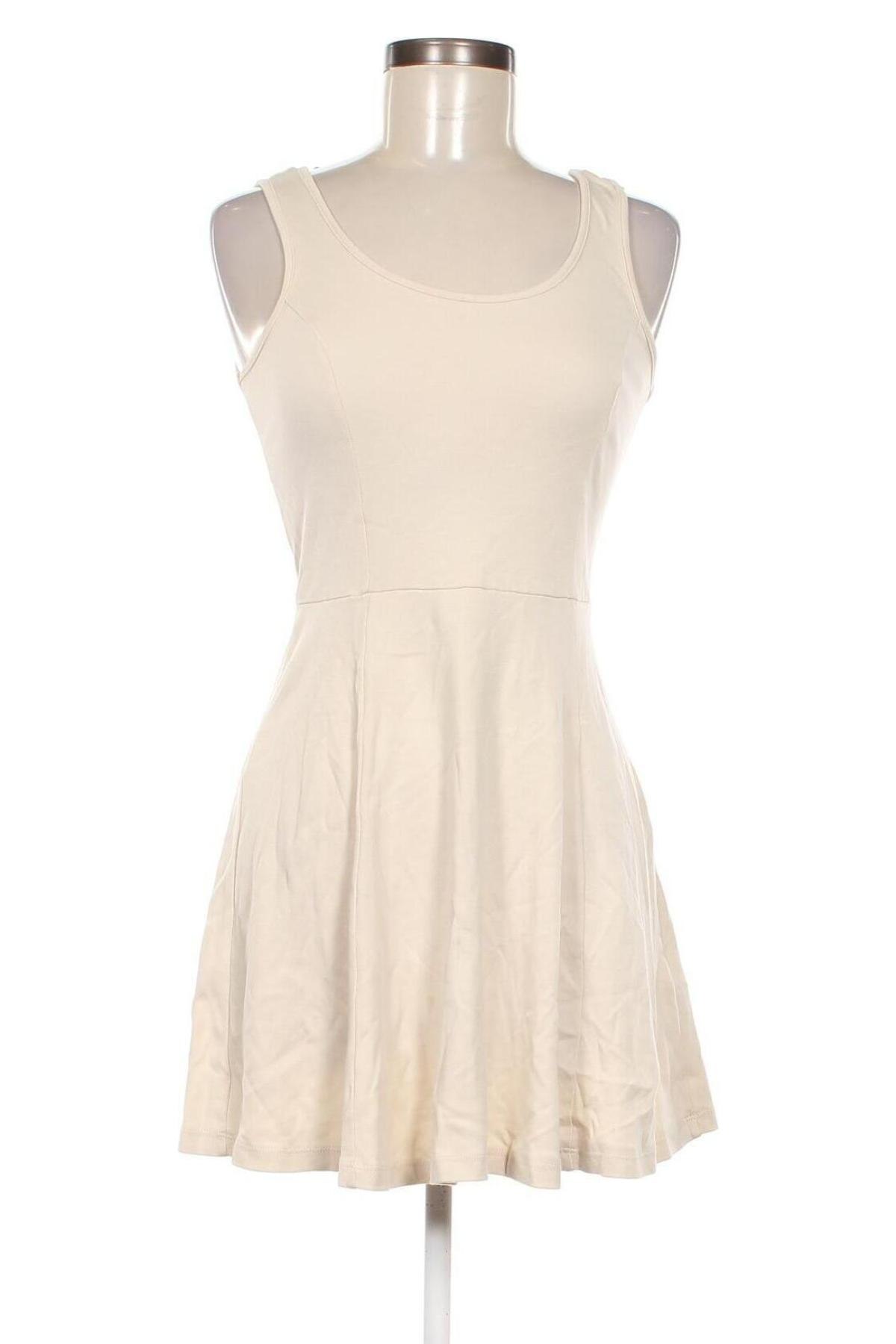 Kleid Stradivarius, Größe M, Farbe Beige, Preis 13,29 €