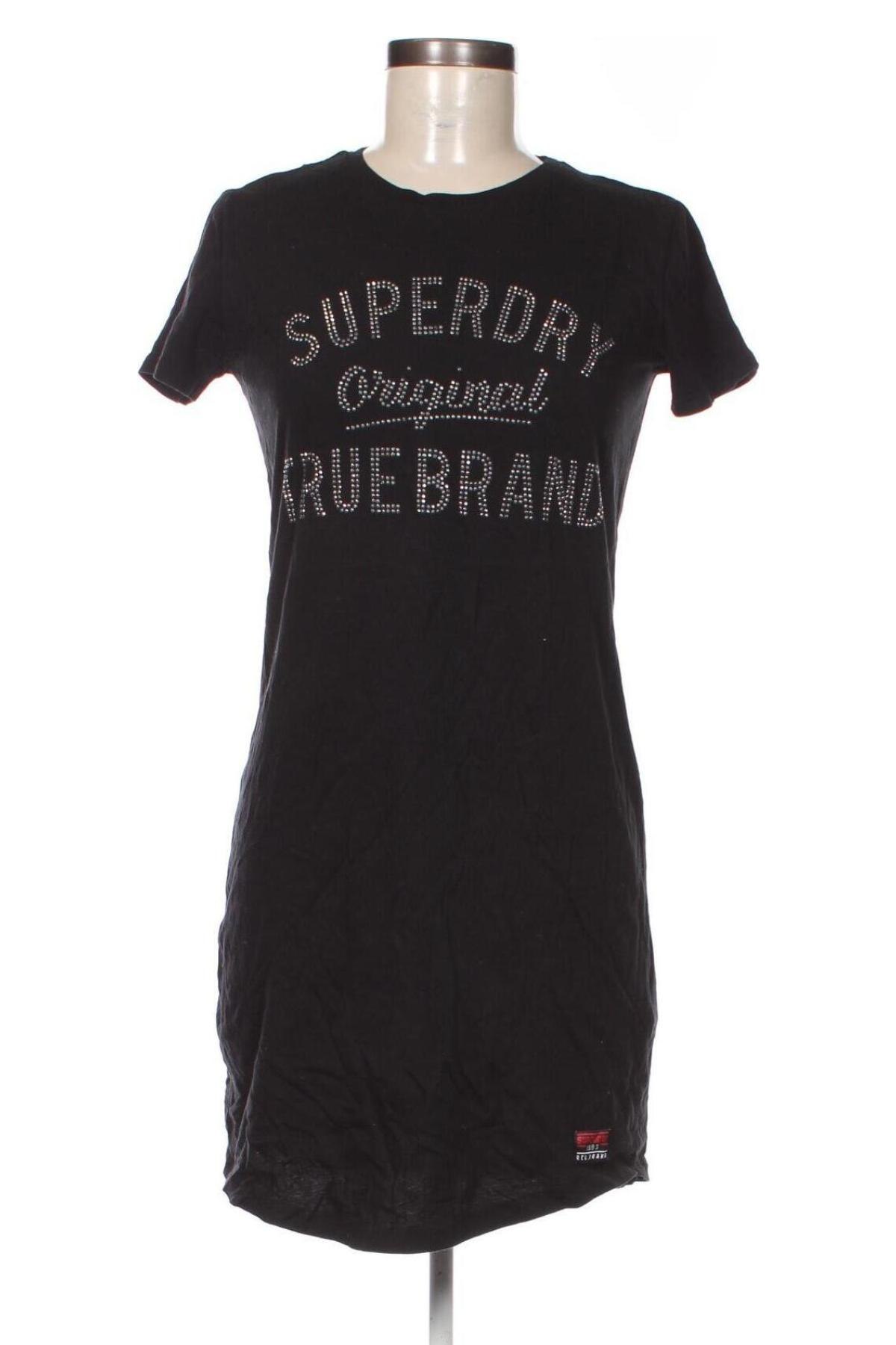 Рокля Superdry, Размер M, Цвят Черен, Цена 33,99 лв.