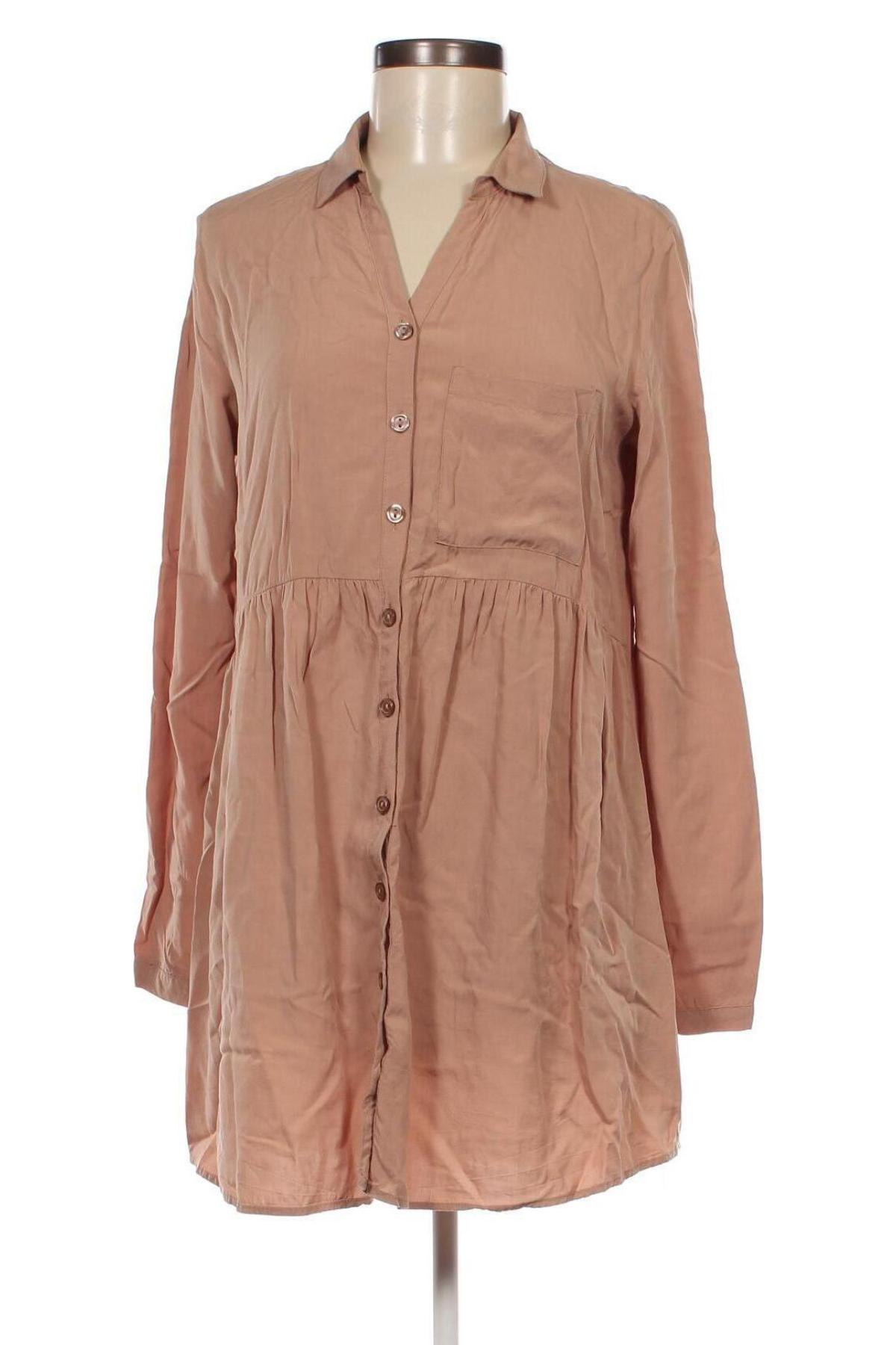 Kleid Terranova, Größe M, Farbe Beige, Preis € 5,49