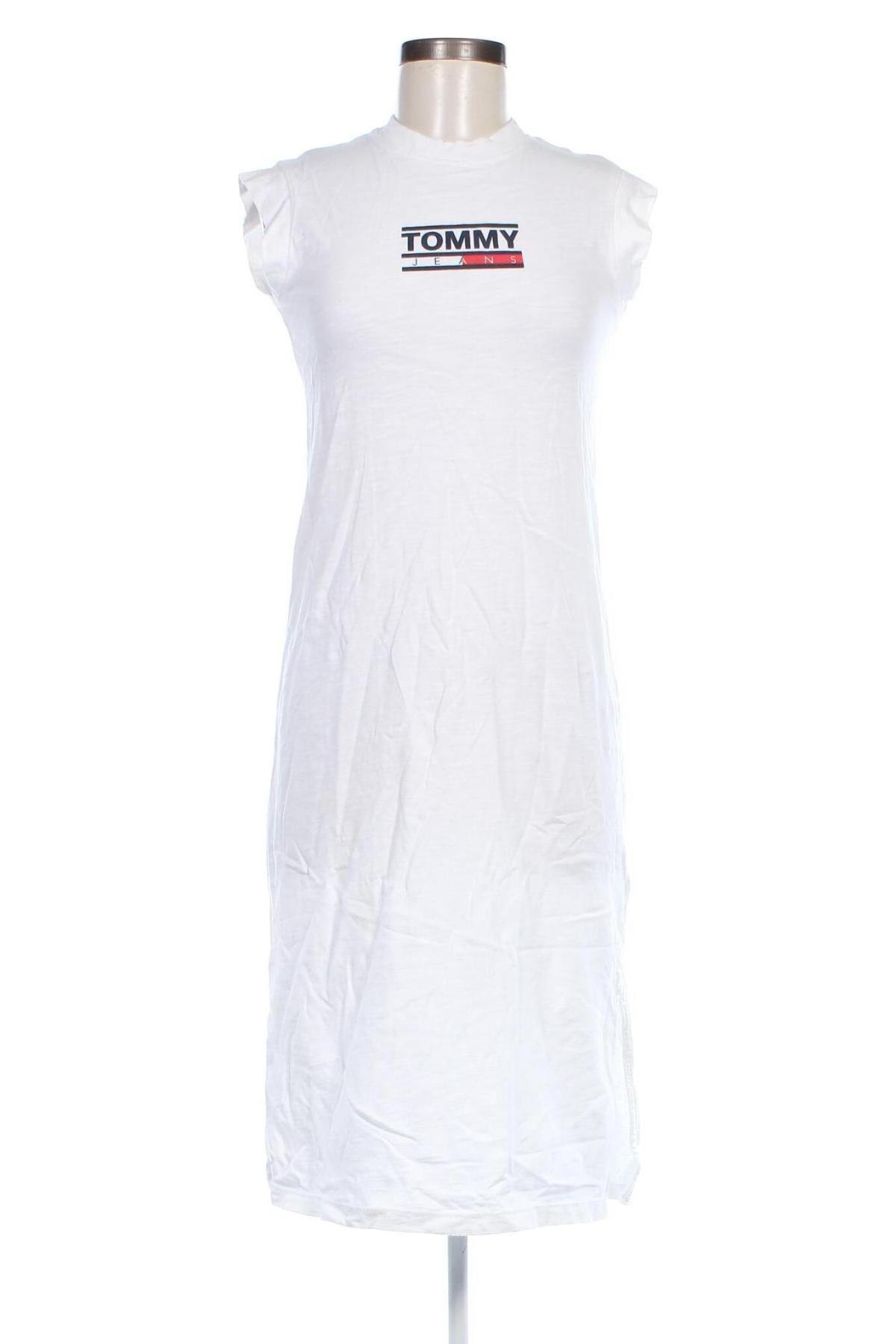 Rochie Tommy Jeans, Mărime XXS, Culoare Alb, Preț 146,99 Lei