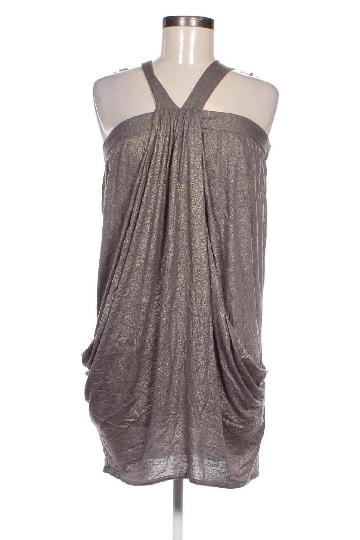 Kleid Topshop, Größe M, Farbe Grau, Preis 21,99 €