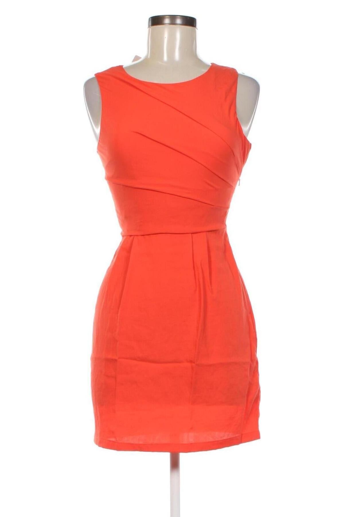 Kleid Topshop, Größe S, Farbe Orange, Preis 21,99 €