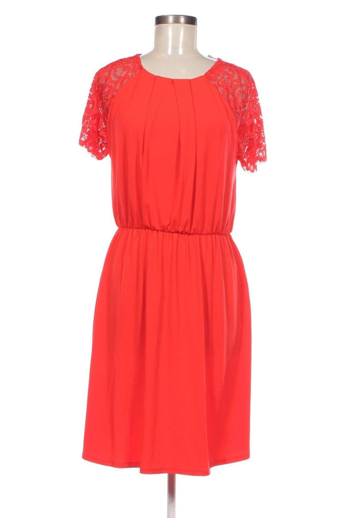 Kleid VILA, Größe L, Farbe Rot, Preis 11,99 €