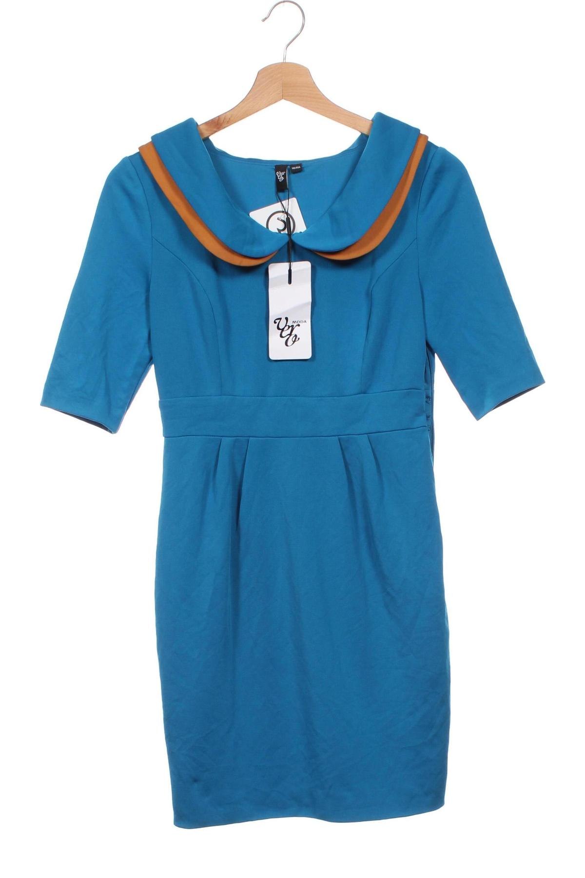 Kleid Vero Moda, Größe S, Farbe Blau, Preis 6,99 €