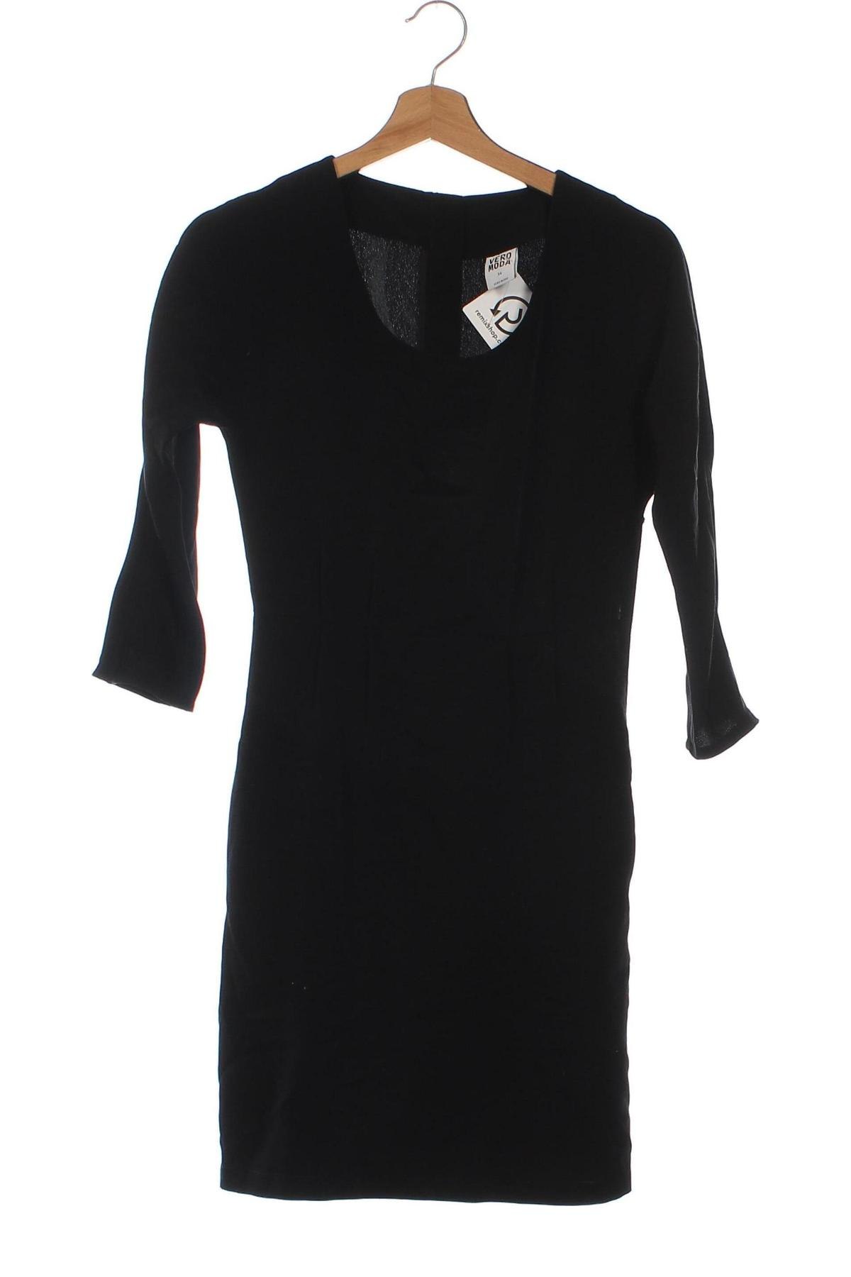 Kleid Vero Moda, Größe XS, Farbe Schwarz, Preis € 9,99