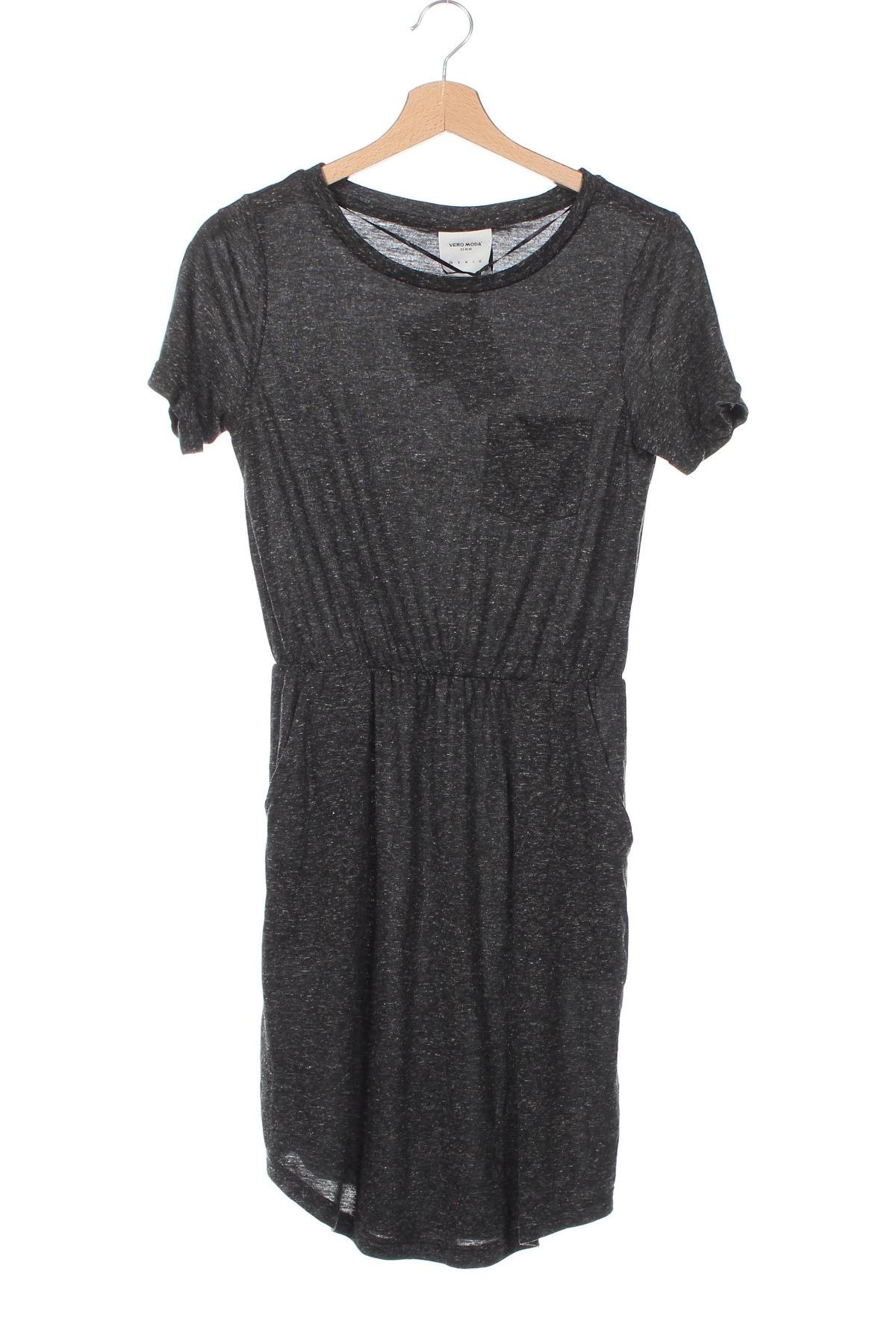 Kleid Vero Moda, Größe XS, Farbe Grau, Preis € 17,99