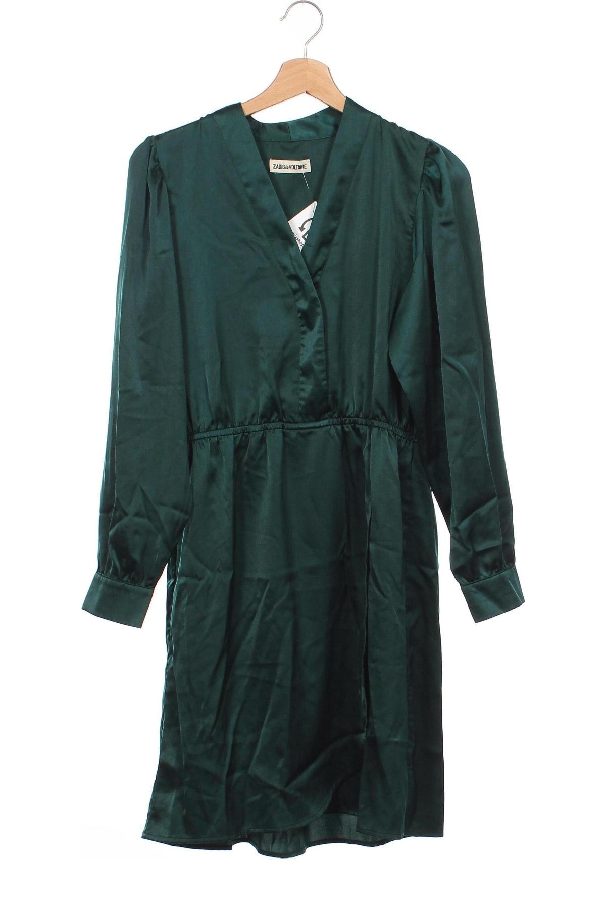 Rochie Zadig & Voltaire, Mărime XS, Culoare Verde, Preț 287,99 Lei