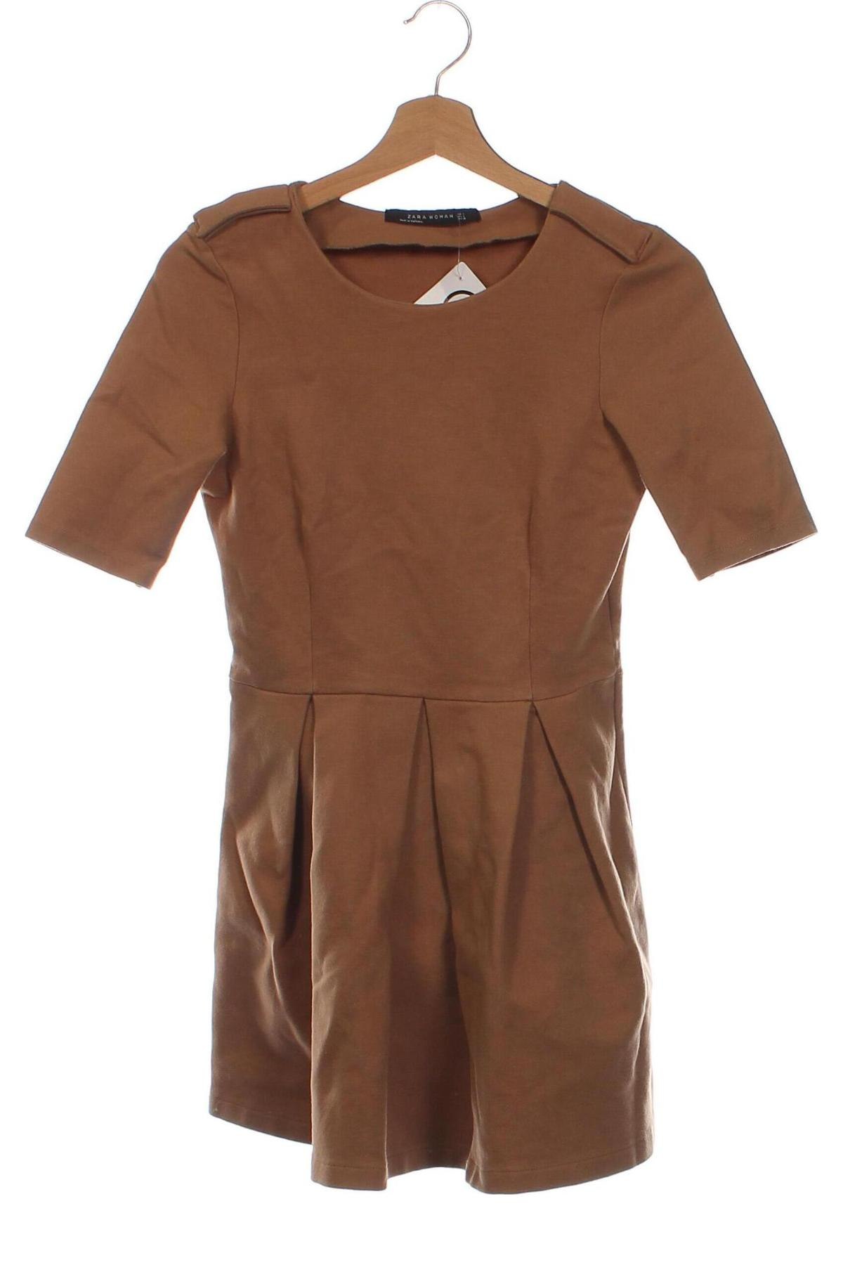 Kleid Zara, Größe S, Farbe Beige, Preis € 7,99