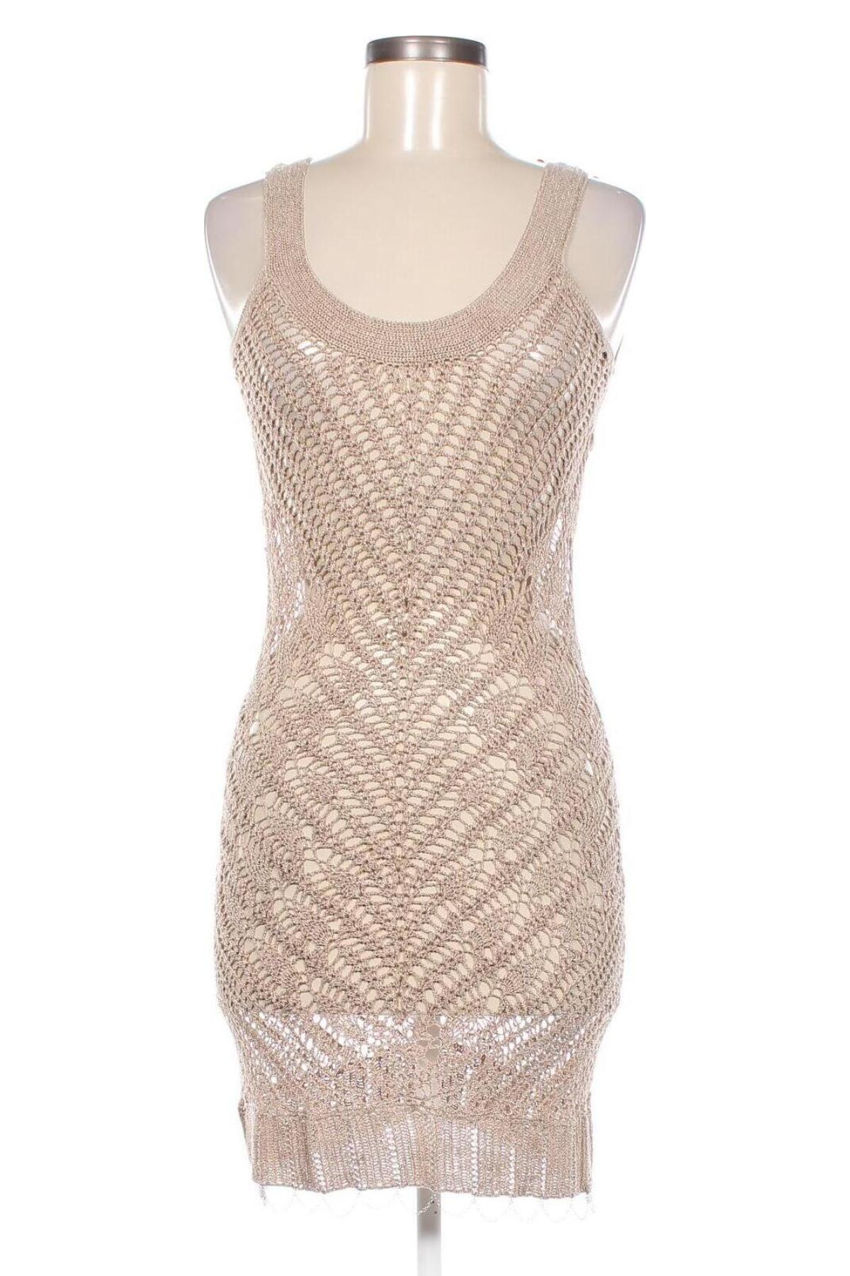 Kleid Zara, Größe M, Farbe Beige, Preis 13,49 €