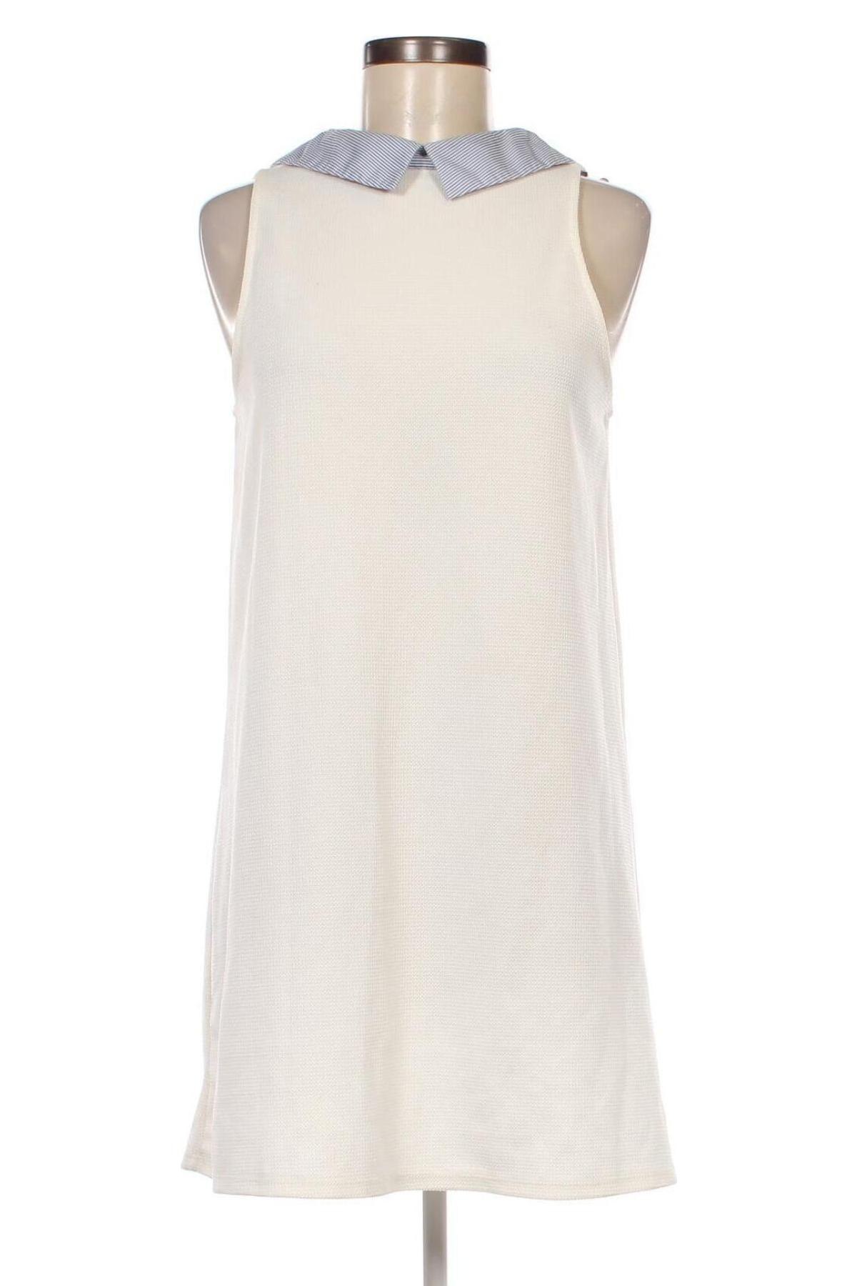 Kleid Zara Trafaluc, Größe S, Farbe Weiß, Preis 15,99 €