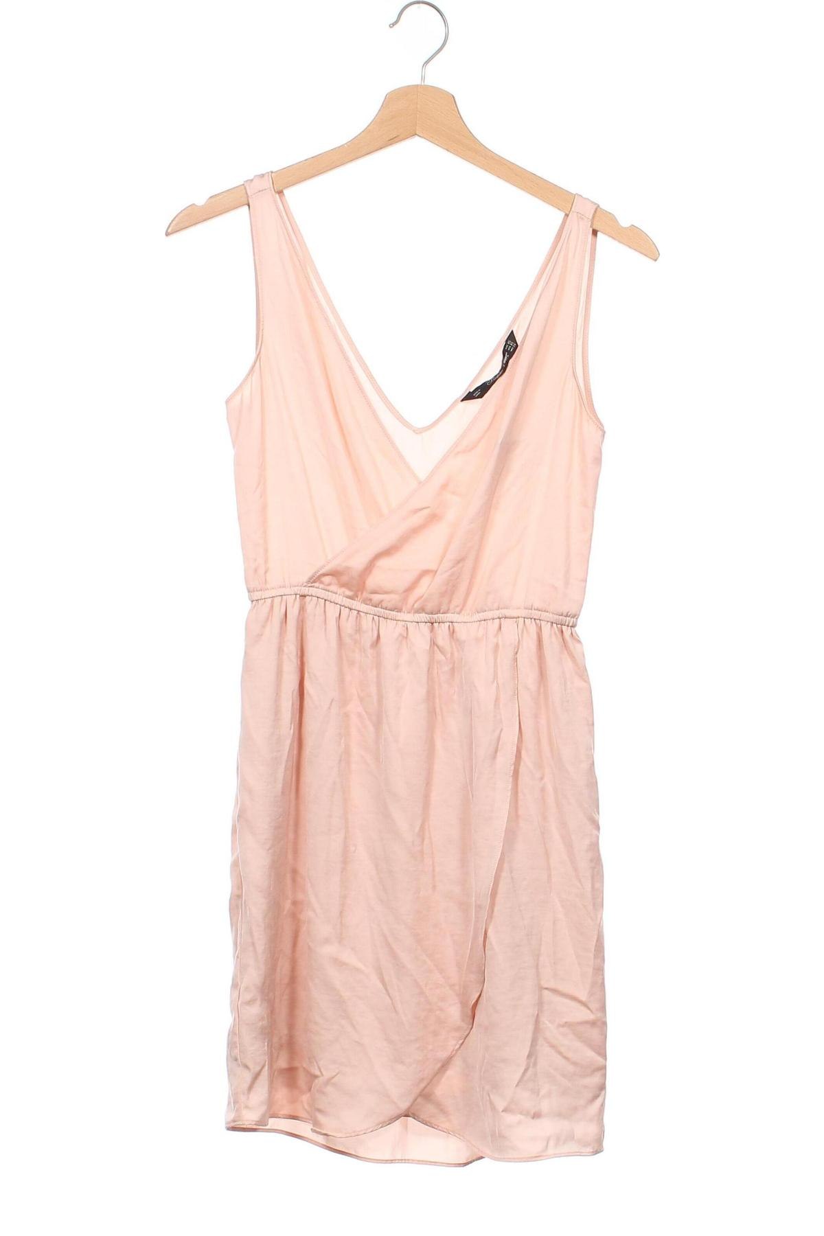 Kleid Zara Trafaluc, Größe XS, Farbe Rosa, Preis 21,99 €