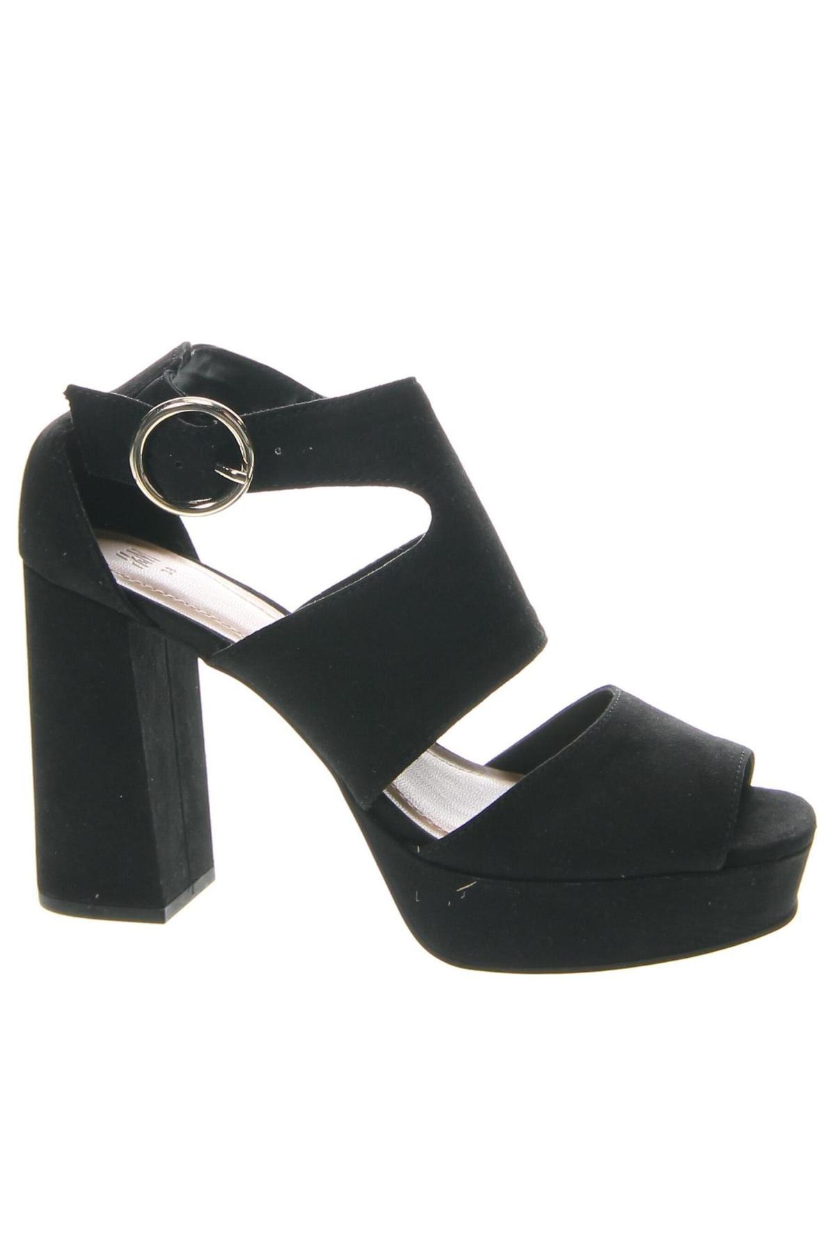 Sandale H&M, Mărime 38, Culoare Negru, Preț 65,99 Lei