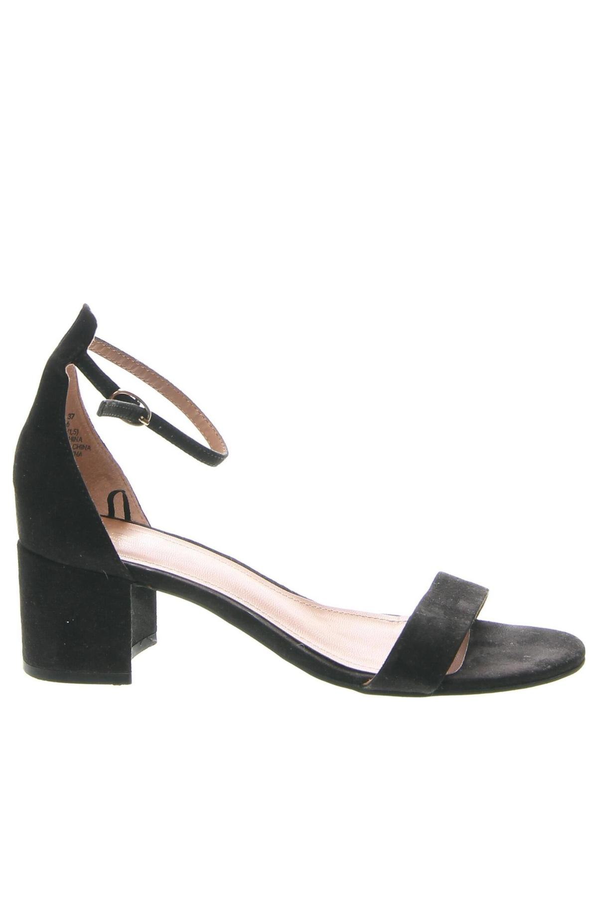 Sandale H&M, Mărime 37, Culoare Negru, Preț 59,99 Lei