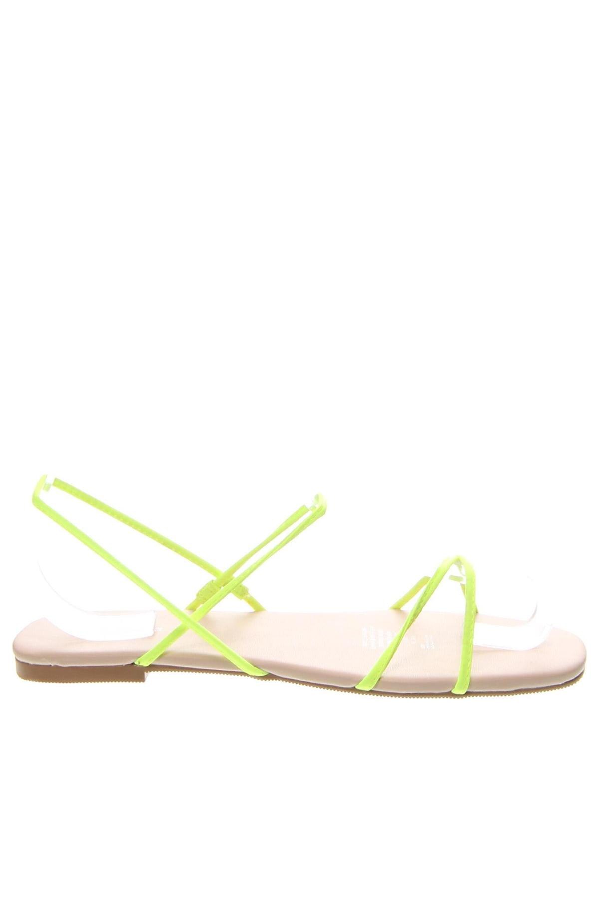 Sandalen H&M Divided, Größe 38, Farbe Gelb, Preis 11,99 €