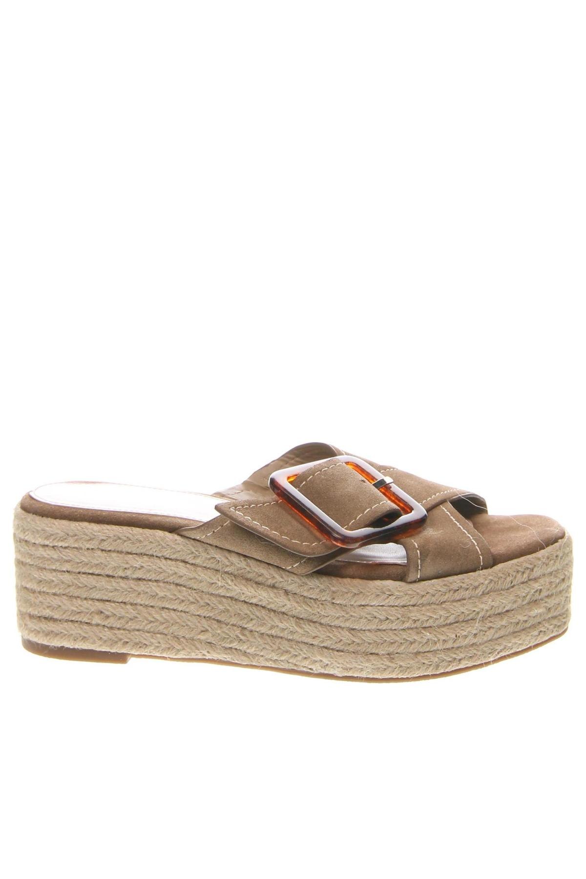 Sandalen Zara, Größe 39, Farbe Beige, Preis 11,99 €