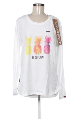 Дамска блуза Alife And Kickin, Размер XL, Цвят Бял, Цена 77,99 лв.
