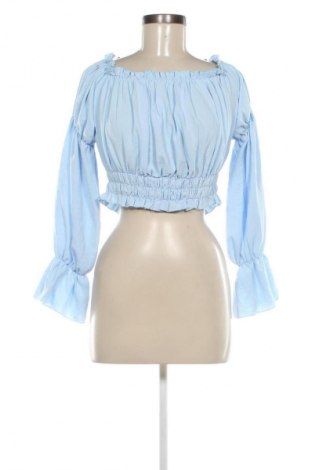 Bluză de femei Amisu, Mărime M, Culoare Albastru, Preț 65,99 Lei