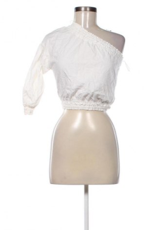 Bluzka damska Bershka, Rozmiar XS, Kolor ecru, Cena 43,68 zł