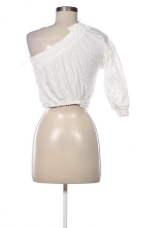 Bluzka damska Bershka, Rozmiar XS, Kolor ecru, Cena 43,68 zł