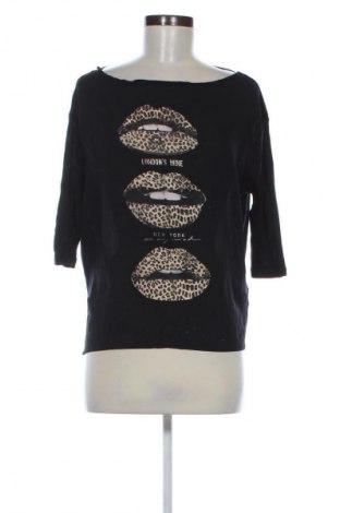 Damen Shirt Bershka, Größe S, Farbe Schwarz, Preis € 18,47