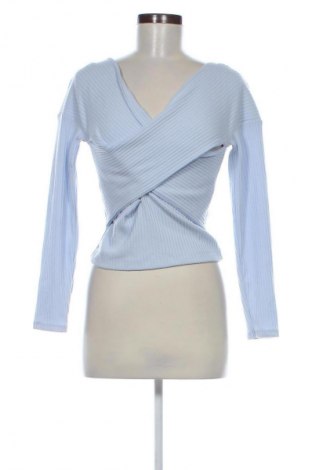 Damen Shirt Bershka, Größe L, Farbe Blau, Preis € 6,99