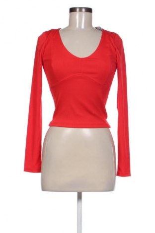Bluzka damska Bershka, Rozmiar M, Kolor Czerwony, Cena 43,68 zł