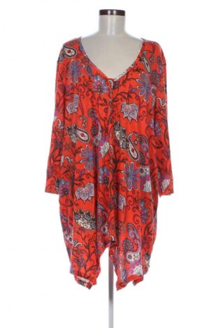 Дамска блуза Bpc Bonprix Collection, Размер 4XL, Цвят Многоцветен, Цена 19,00 лв.