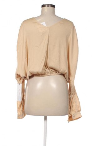 Bluzka damska Calvin Klein, Rozmiar S, Kolor Beżowy, Cena 709,99 zł