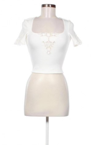 Damen Shirt H&M Divided, Größe XS, Farbe Ecru, Preis 10,00 €