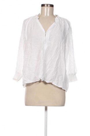 Damen Shirt H&M L.O.G.G., Größe L, Farbe Weiß, Preis 13,99 €