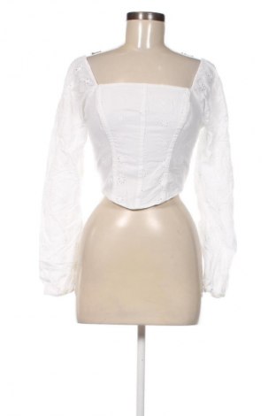 Bluză de femei Hollister, Mărime M, Culoare Alb, Preț 117,99 Lei