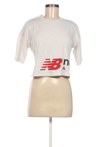 Bluzka damska New Balance, Rozmiar S, Kolor Beżowy, Cena 94,25 zł