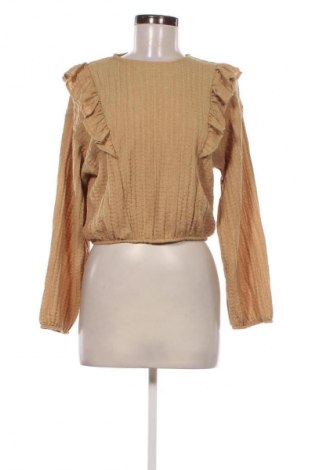 Bluză de femei Pull&Bear, Mărime XS, Culoare Bej, Preț 65,99 Lei