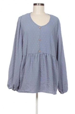 Damen Shirt SHEIN, Größe XXL, Farbe Blau, Preis € 13,99