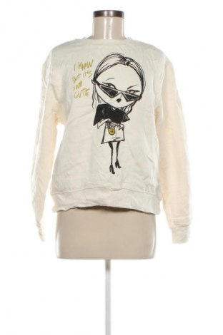 Дамска блуза Zara, Размер M, Цвят Екрю, Цена 31,99 лв.