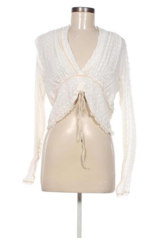 Damen Shirt Zara, Größe L, Farbe Ecru, Preis 13,81 €