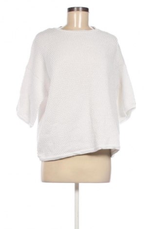 Дамска блуза Zara Knitwear, Размер M, Цвят Бял, Цена 20,99 лв.