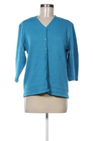Damen Strickjacke ANN MEX, Größe M, Farbe Blau, Preis € 20,99