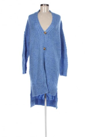 Damen Strickjacke Makadamia, Größe L, Farbe Blau, Preis 64,99 €
